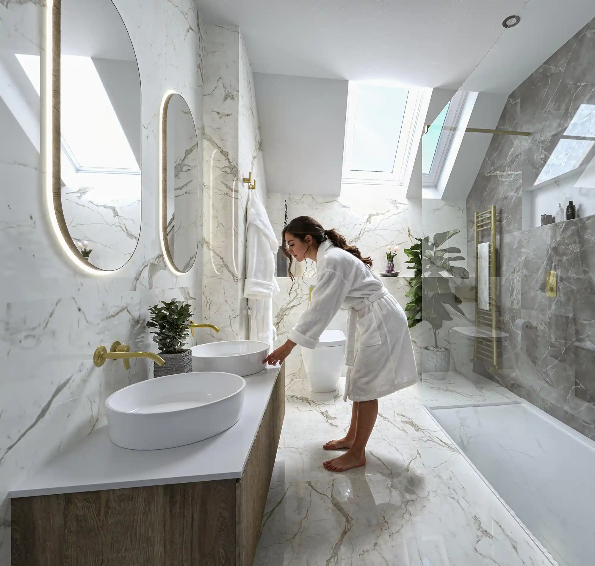 Modern Bathroom Interior CGI | Visual Trick